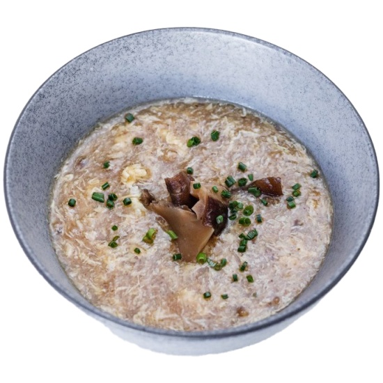 Crispy Duck Asian Food Mushroom Soup