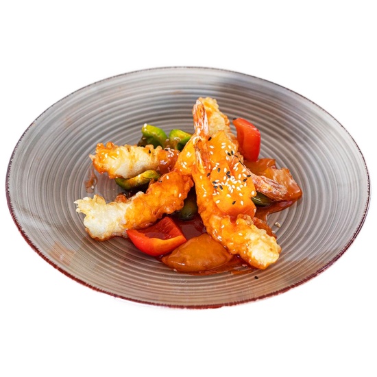 Crispy Duck Asian Food Sweet Sour Prawns