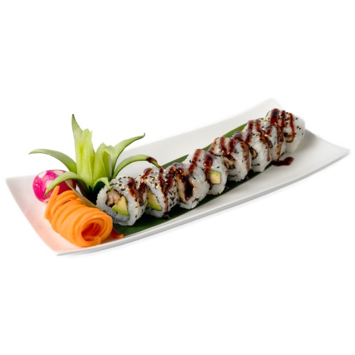 Crispy Duck Asian Food Unagi Roll