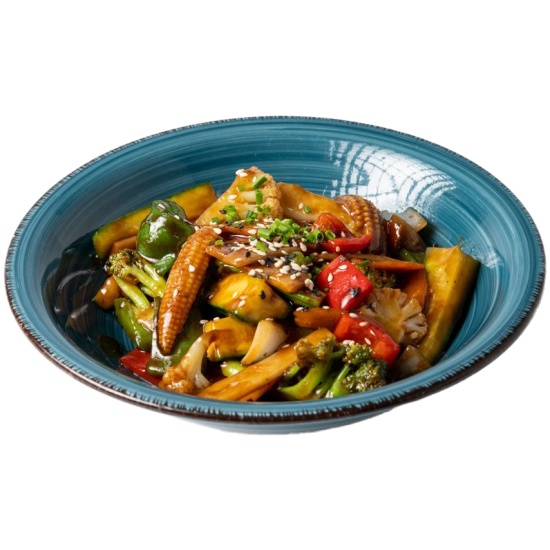 Crispy Duck Asian Food Wok Stir Fry Vegetables