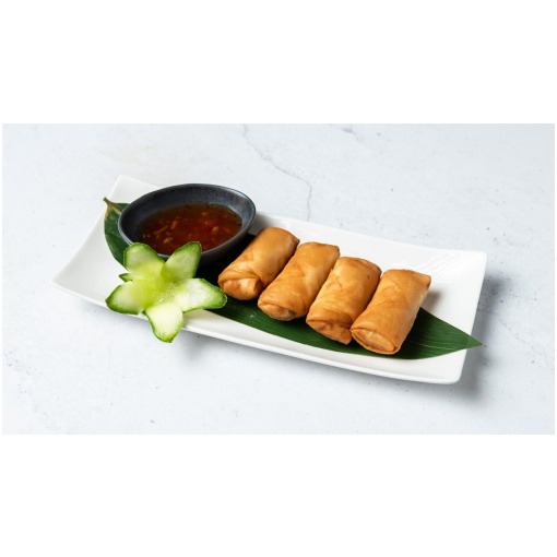 Spring Rolls with Vegetables @ Crispy Duck Asian Food Limassol